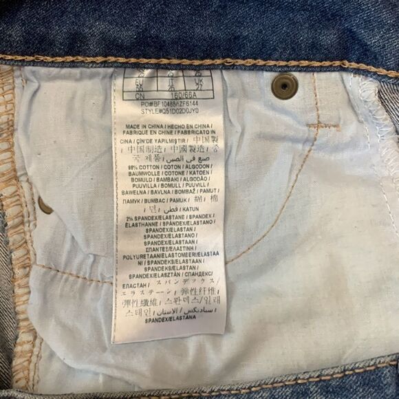 Guess Blue Jean Shorts Size 25 - Picture 6 of 7